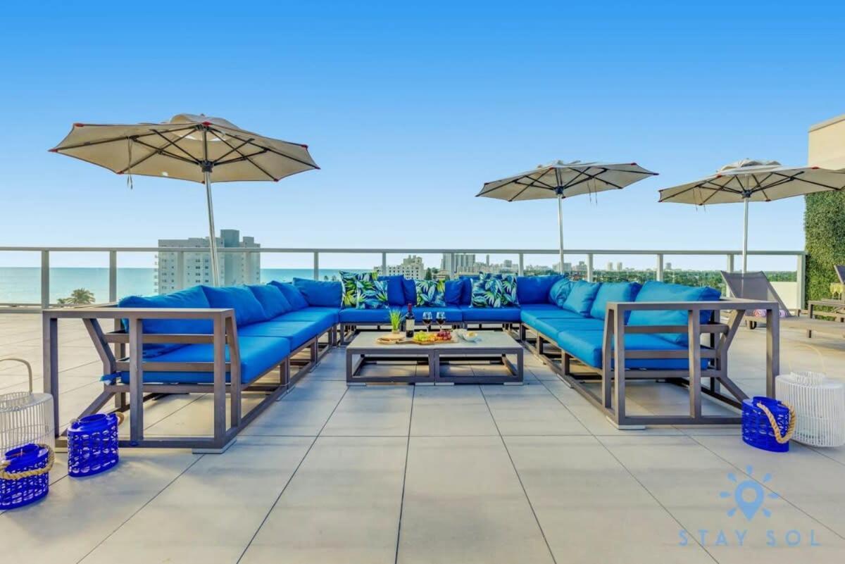 Tropical Oasis - Rooftop Pool- Near Beach - Gym Холивуд Екстериор снимка