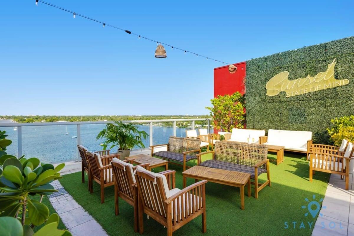 Tropical Oasis - Rooftop Pool- Near Beach - Gym Холивуд Екстериор снимка