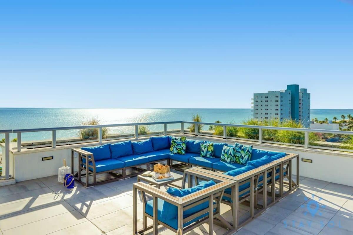 Tropical Oasis - Rooftop Pool- Near Beach - Gym Холивуд Екстериор снимка