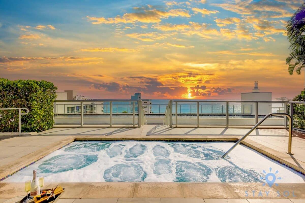 Tropical Oasis - Rooftop Pool- Near Beach - Gym Холивуд Екстериор снимка