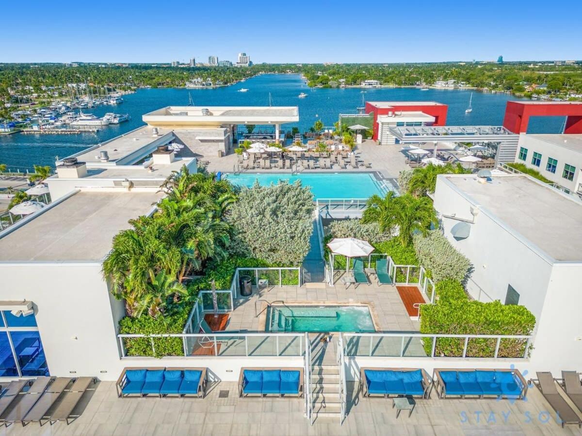 Tropical Oasis - Rooftop Pool- Near Beach - Gym Холивуд Екстериор снимка