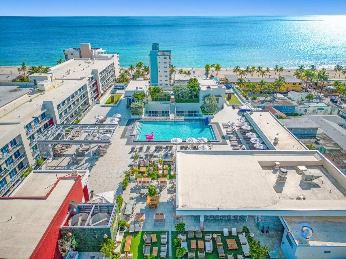 Tropical Oasis - Rooftop Pool- Near Beach - Gym Холивуд Екстериор снимка